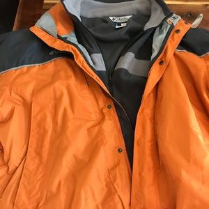 Columbia men’s rain jacket